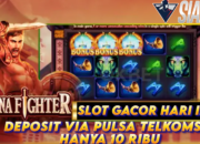 Deposit Via Pulsa Telkomsel Hanya 10Ribu Bermain Game Arena Fighter