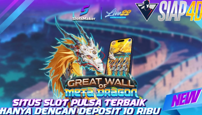 Mainkan Slot Great Wall Deposit Pulsa Terbaik